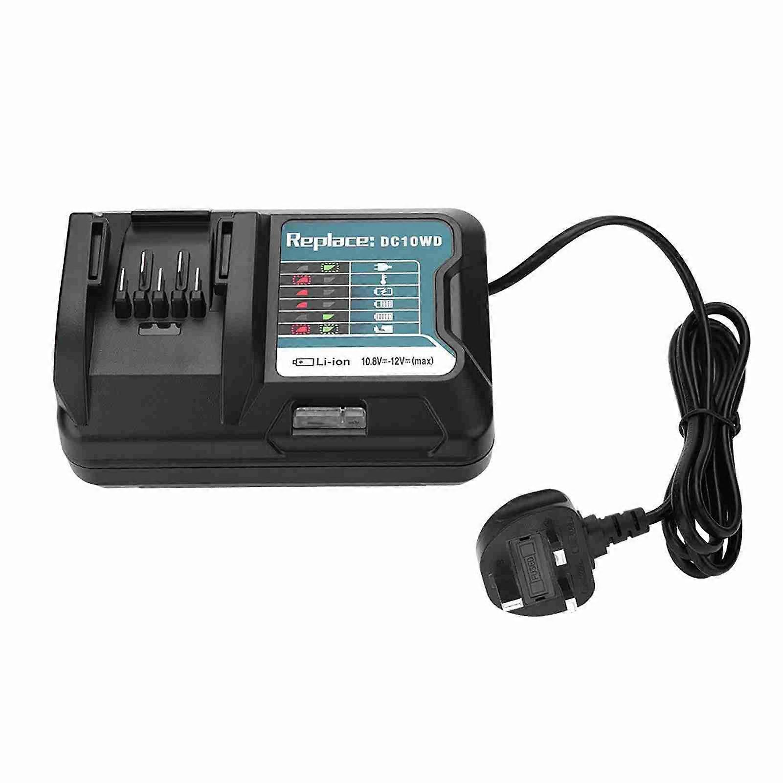 Fast Lithium Battery Charger for Makita 10.8V 12V DC10WD BL1015 with LED Indicator Universal