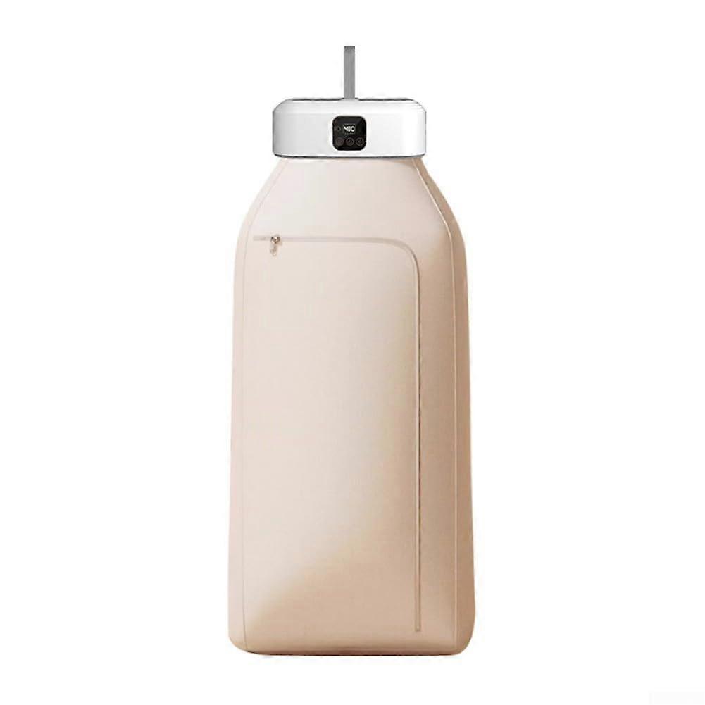 Mini Dryer, Portable 600W Clothes Dryer with 1-8 Hour Timer, Intelligent Control, Foldable Design, Remote Control