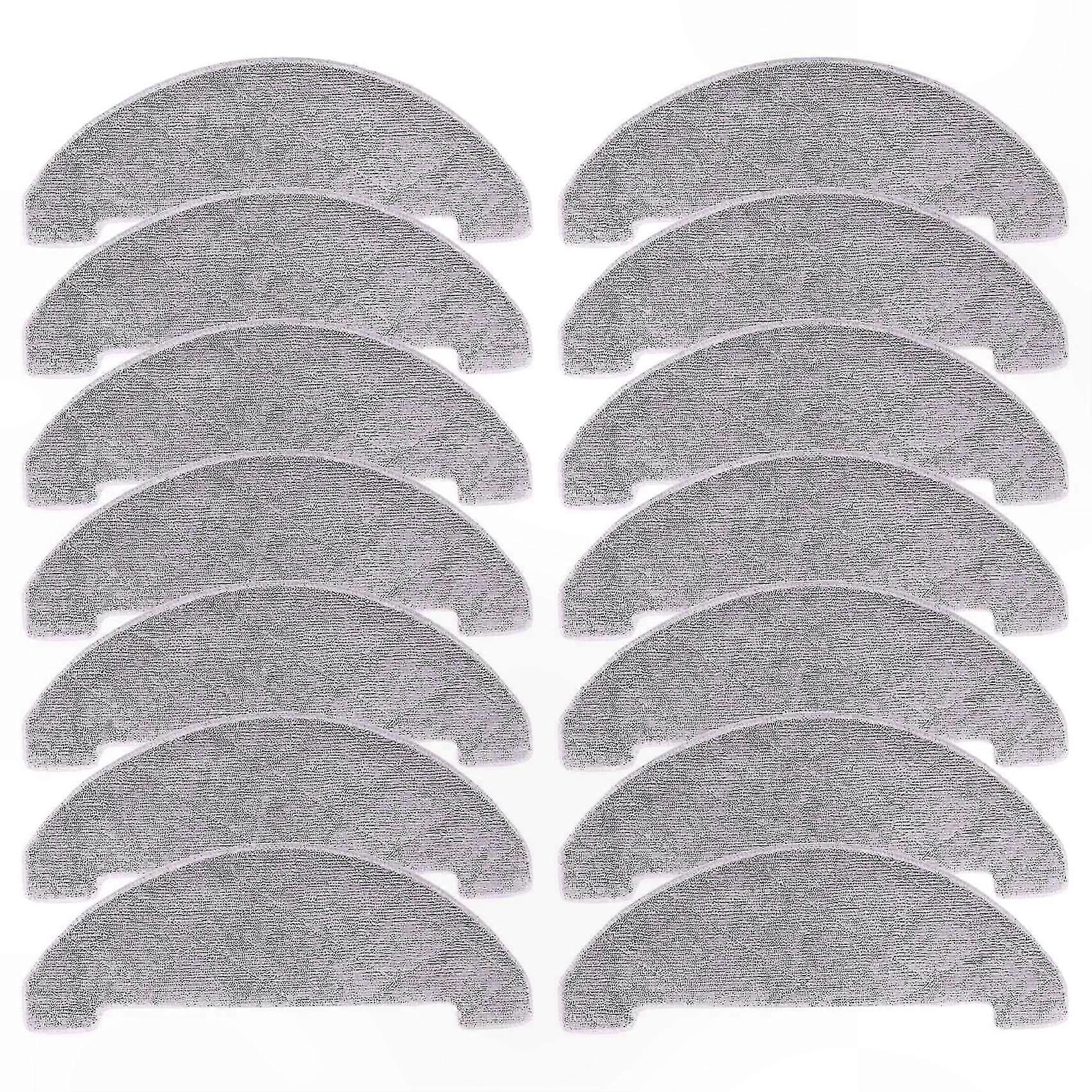 14pcs Replacement Mop Pads for Intelligent Robot Mopping Systems