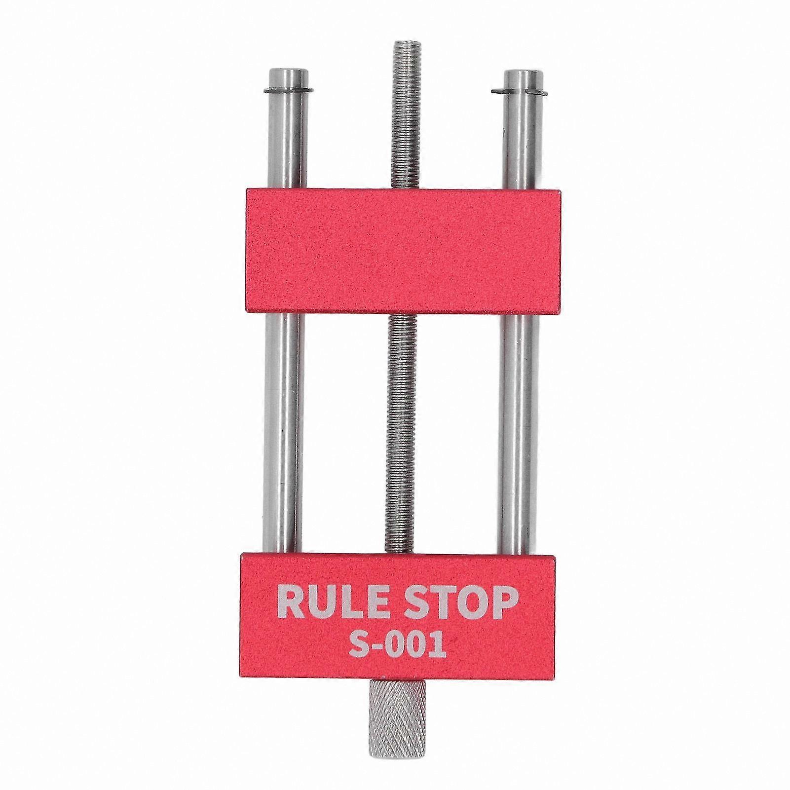 Precision Aluminum Woodworking Stop Ruler Tool for Accurate Measurements and Cuts