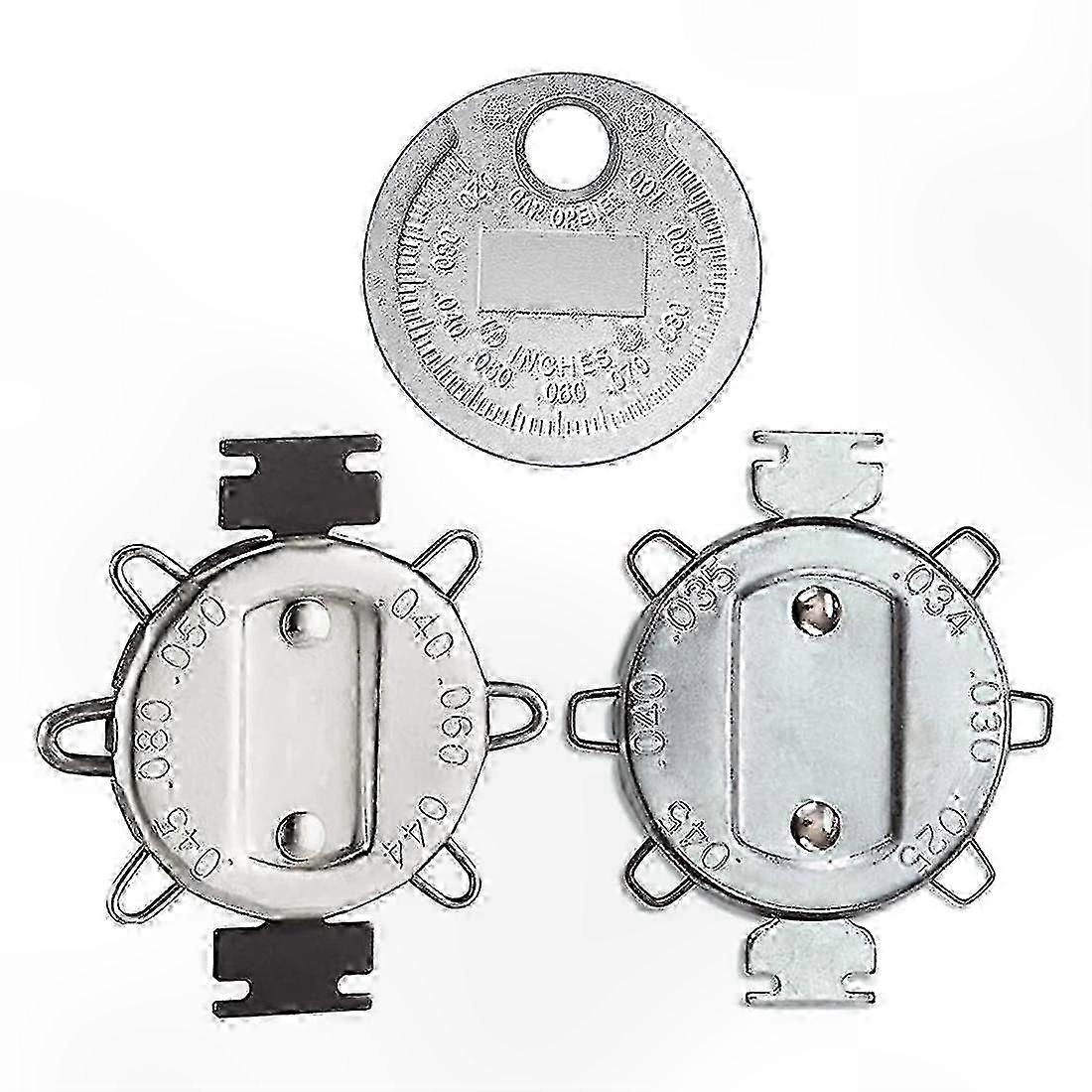 スパークプラグスペースゲージ測定ツール - スパークプラグ用のインチおよびメートル調整ツール