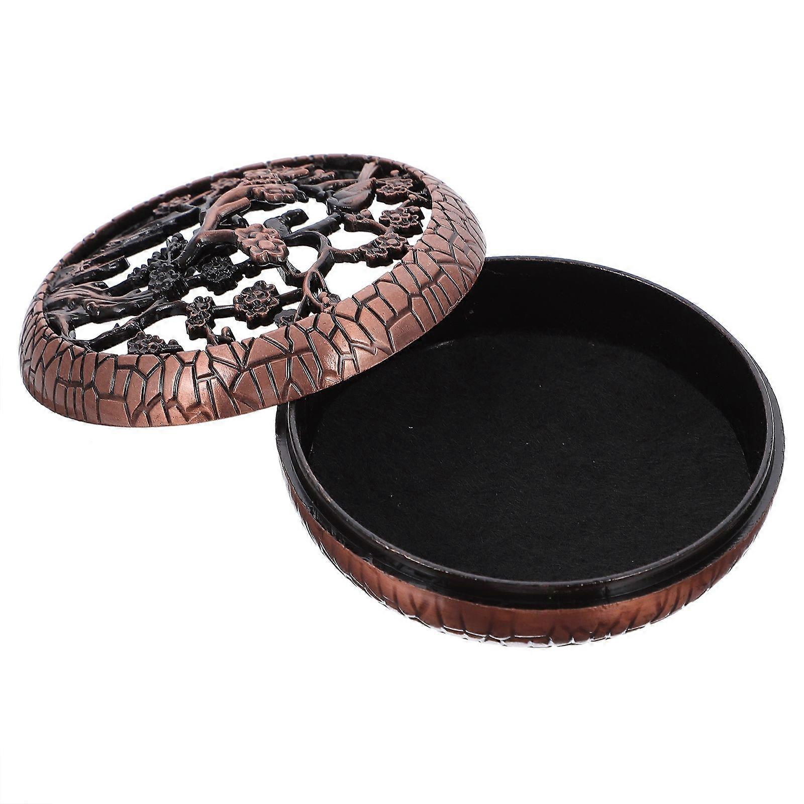Aromatherapy Censer Burner Home Decoration Zinc Alloy Coffee Suitable for Aromatherapy 1Pc