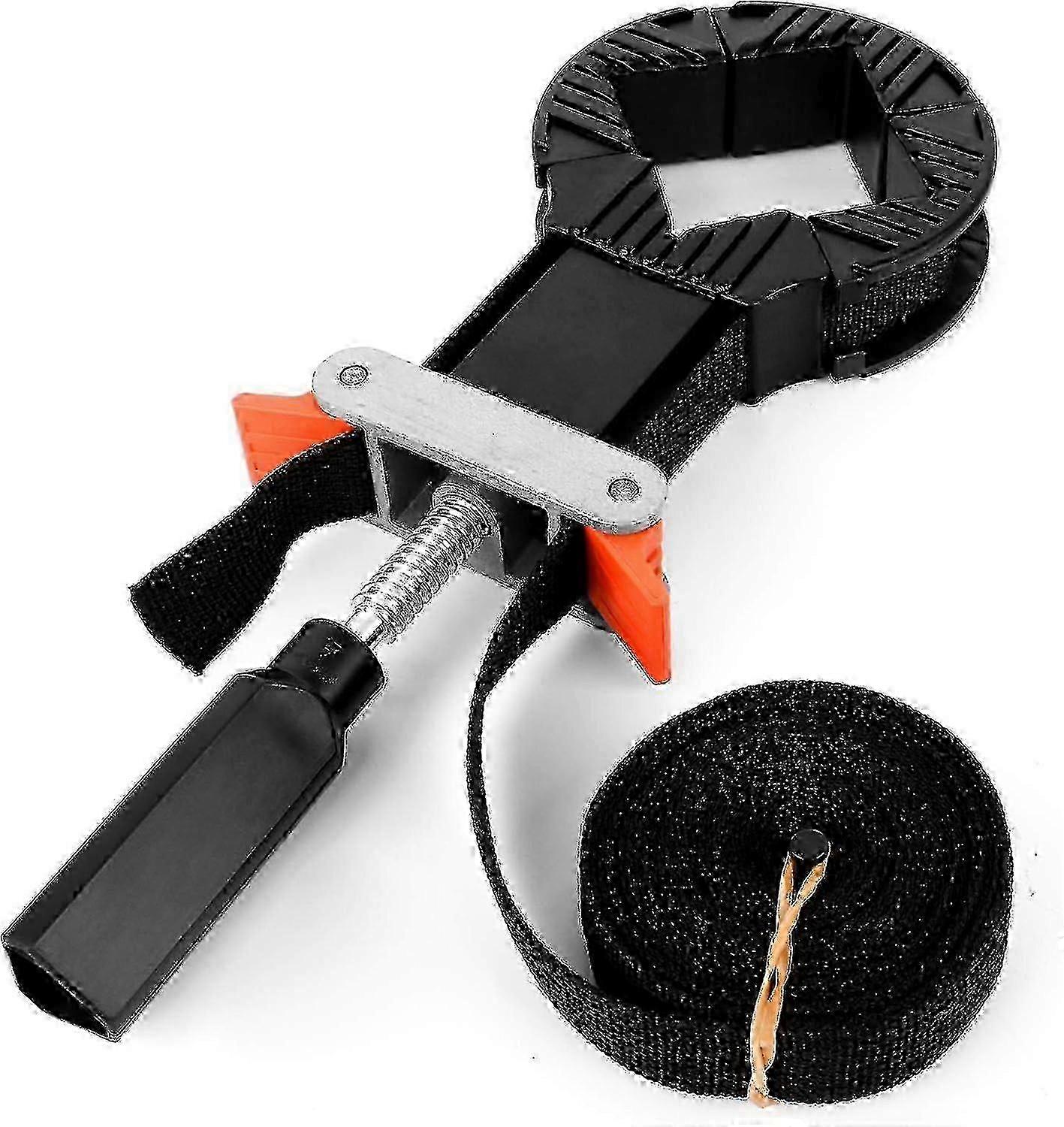Multi-Function Adjustable 4-Jaw Corner Clamp for Picture Frames, Wooden Drawers & Strap Press
