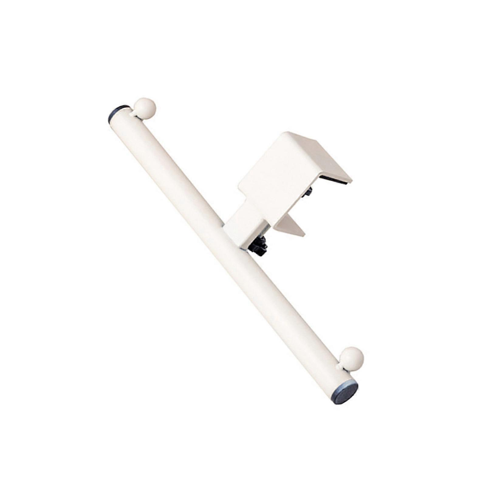 Versatile Tabletop Hook With Thickness Adaptable Clamp for Classroom Organization Kitchenwares Storage Solution  White