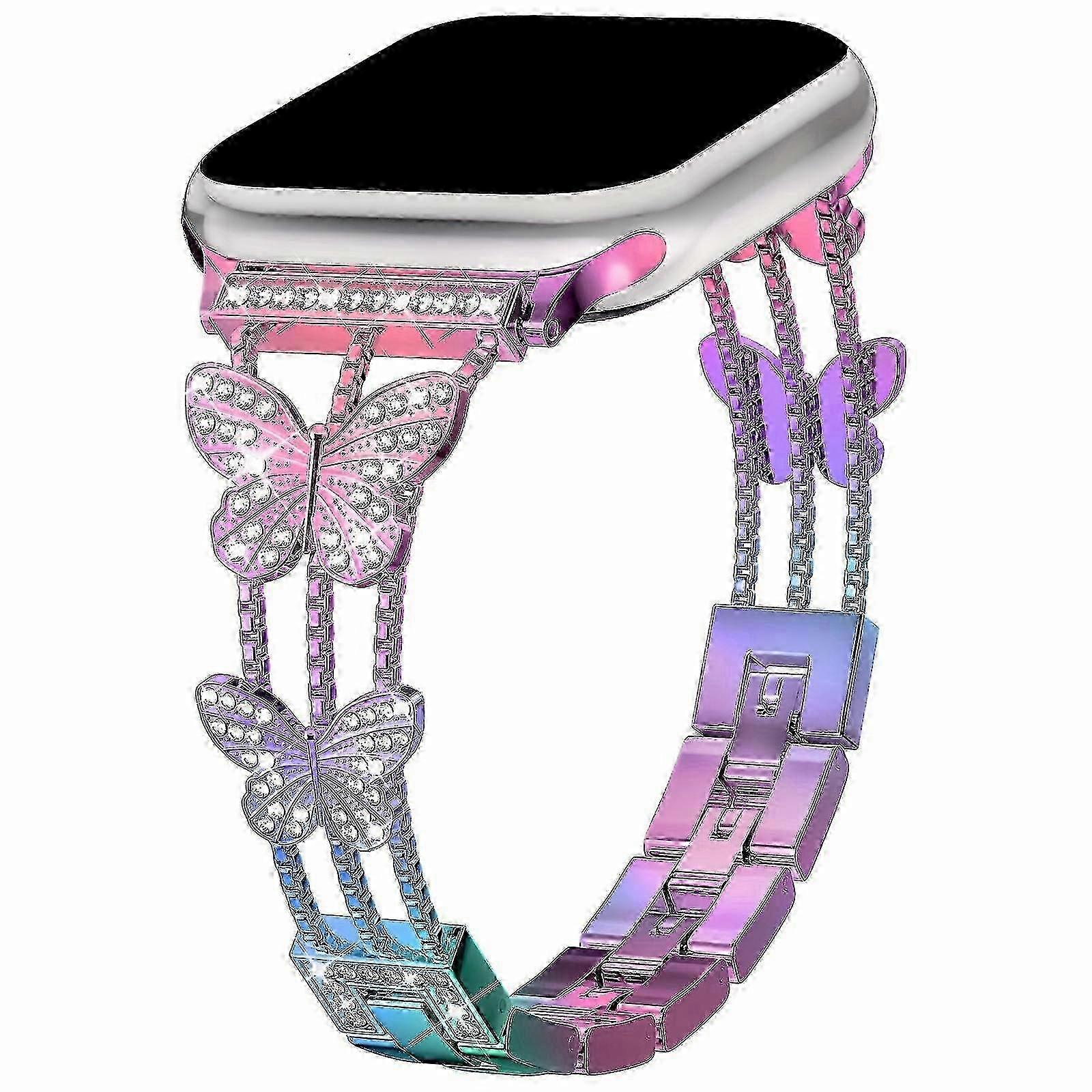 Chic & Durable Starlight Metal Band by LUOHIA - Water-Resistant, Pe...
