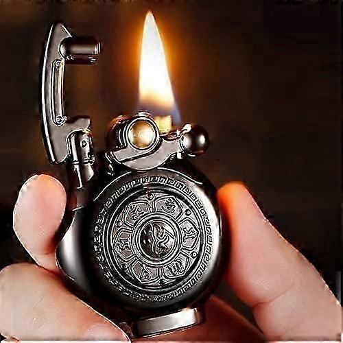 Anxiety relief windproof lighter vintage design