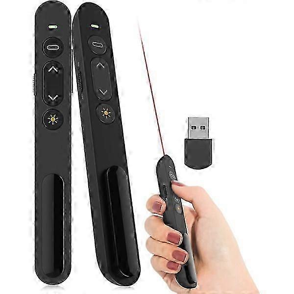 (1 pc) Presentation Clicker, Wireless Presenter Remote Control with Re Cs fast