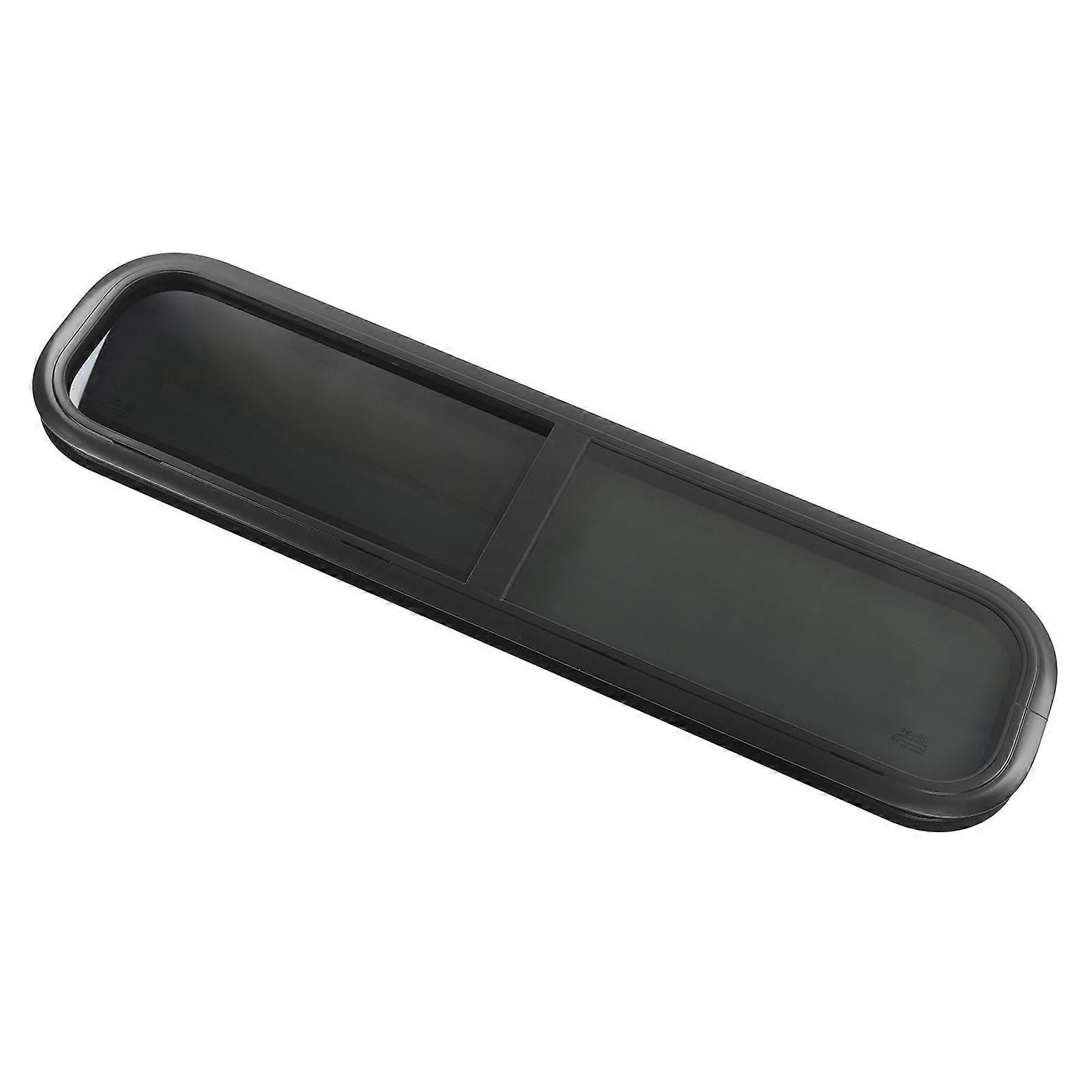 RV Window 1230x330mm Aluminum Round Corner with Insect Net