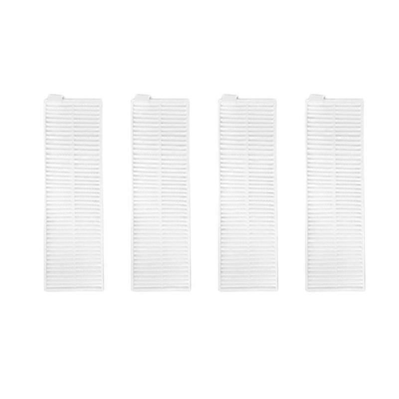4-Piece HEPA Filter Robotic Spare Part for Tefal Rowenta X-Plorer Serie 95