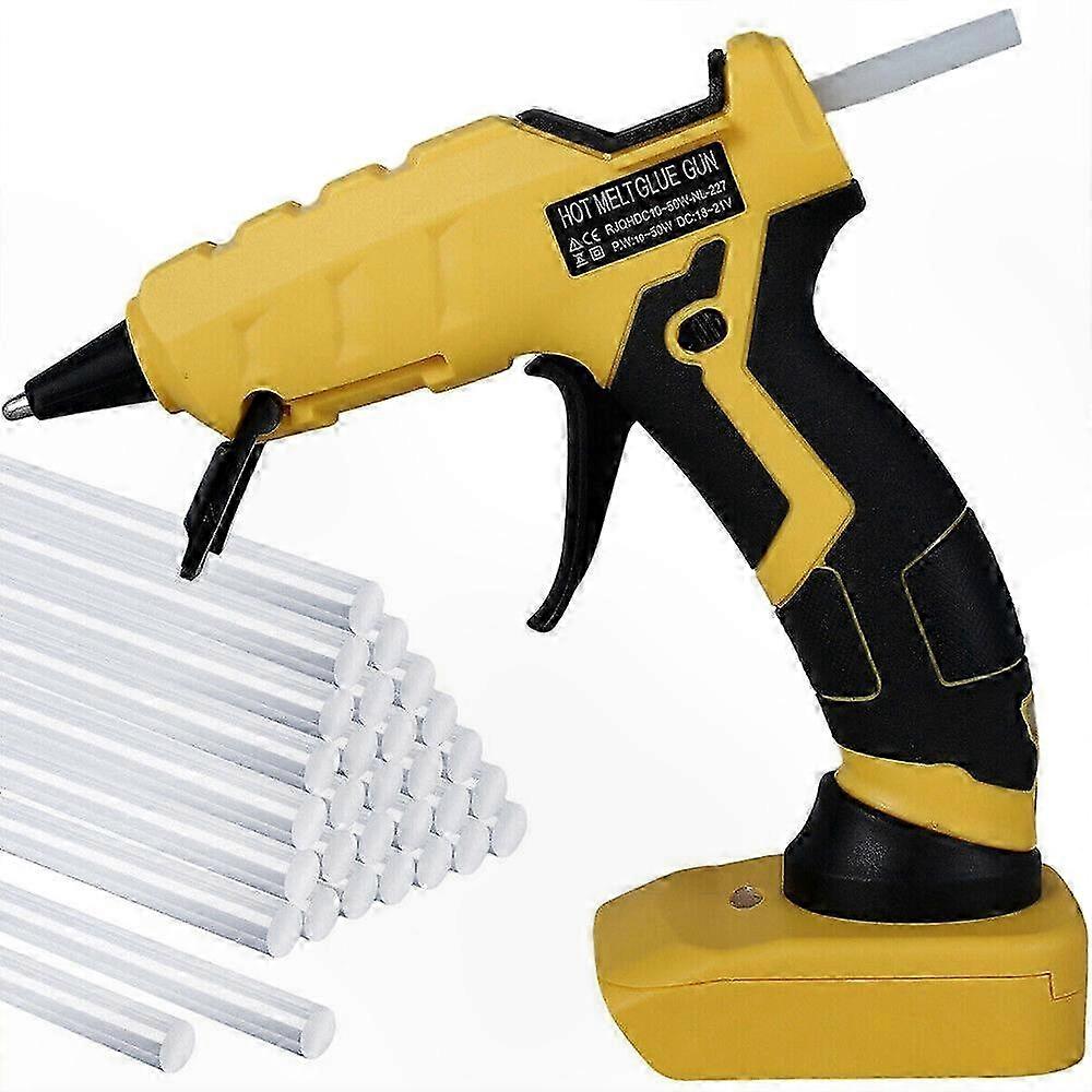 Mini Cordless Hot Melt Glue Gun with 30 Sticks for Crafts and DIY Projects