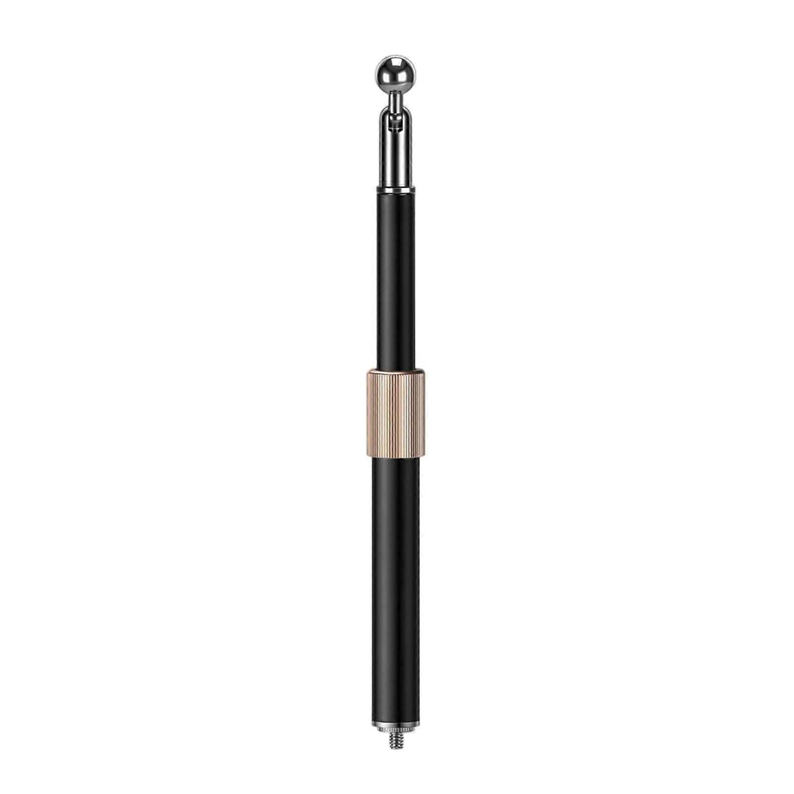 Telescoping Camera Mount Rod With 17.4mm Ball Head 1/4 Inch External Thread For Studio Equipment Multicolor