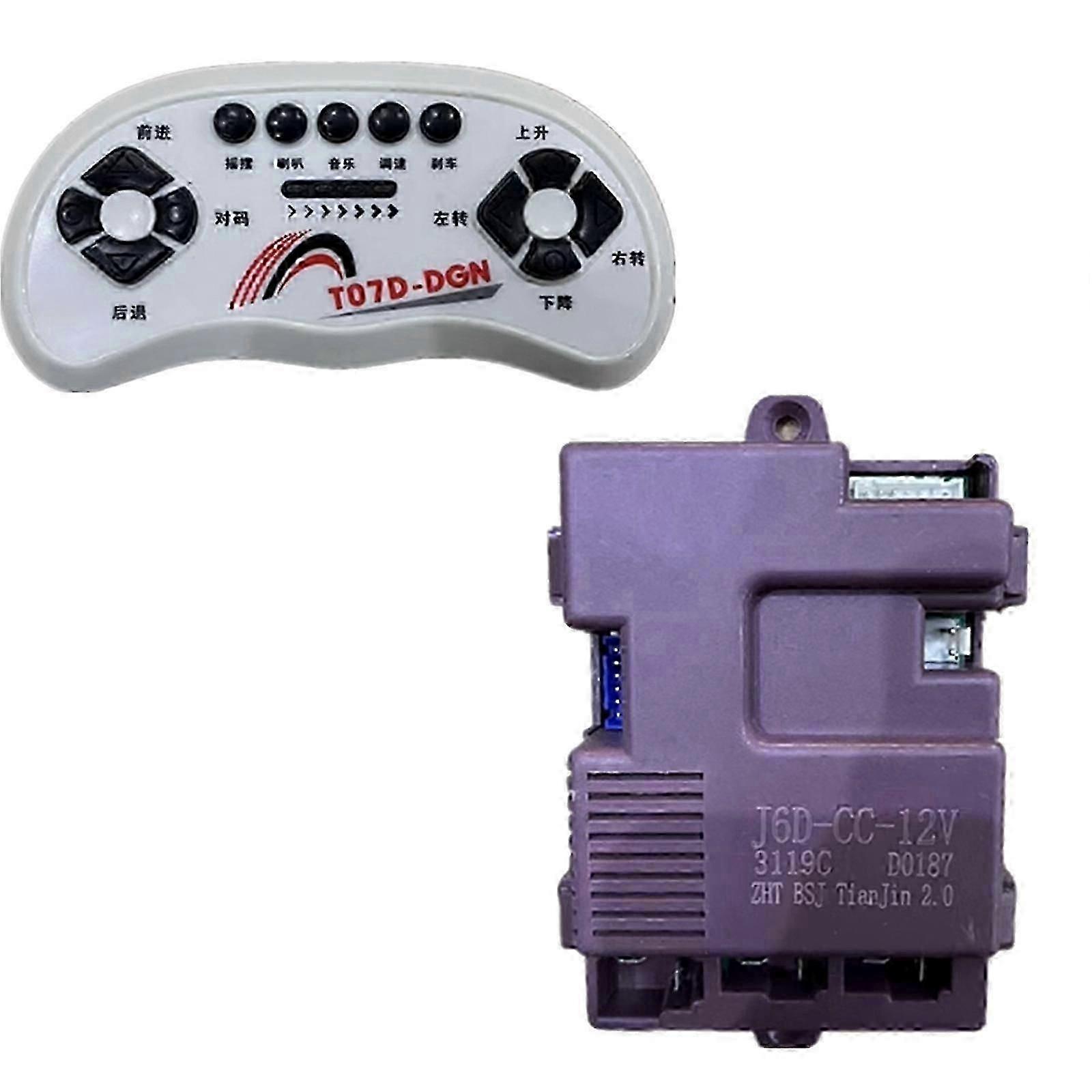 J6D-CC-12V Receiver Motherboard Controller for Children's Electric Car jy