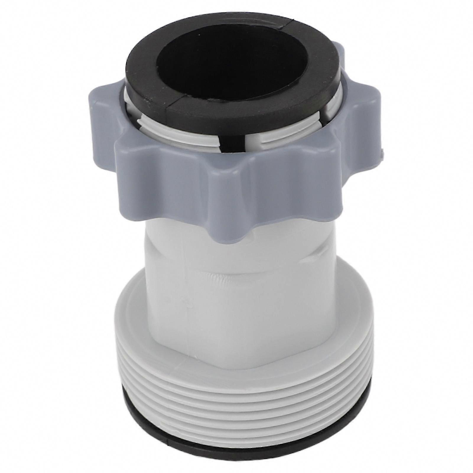 Intex 10722 Hose Conversion Adapter - 2.4in Threaded OD for Pool Hose Replacement