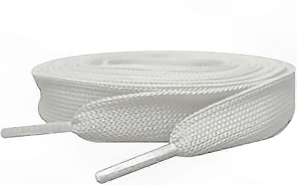 White Shoelaces for Designer Sneakers Replacement