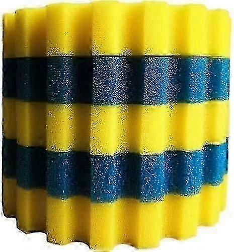 CPF-10000 Pond Filter Foams - Biological Filter Foam, Replacement Filter Sponge, Dual Density with 3 Yellow Fine Sponges and 2