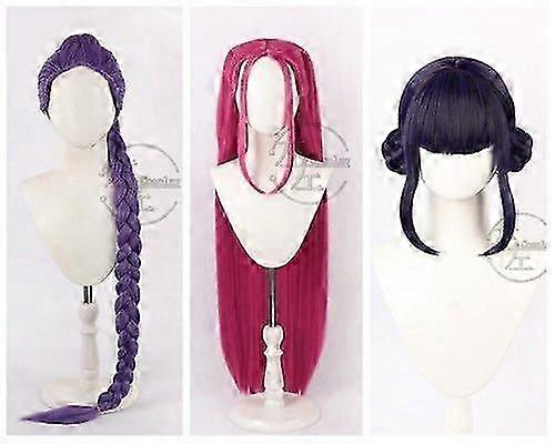 K-pop Mira Rumi Zoey Wig Demon Hunters Stage Cosplay Wig Group Idol Hair