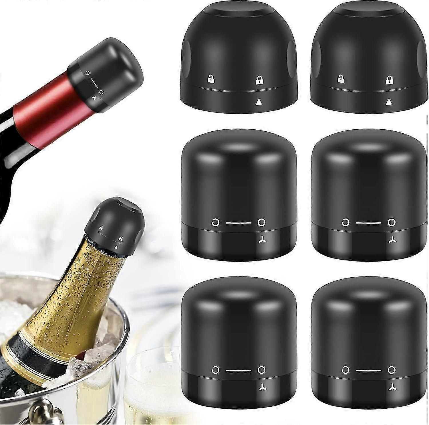 3 PCS Bottle Stoppers Wine Bottle Stopper, Sparkling Wine Bottle Stopper