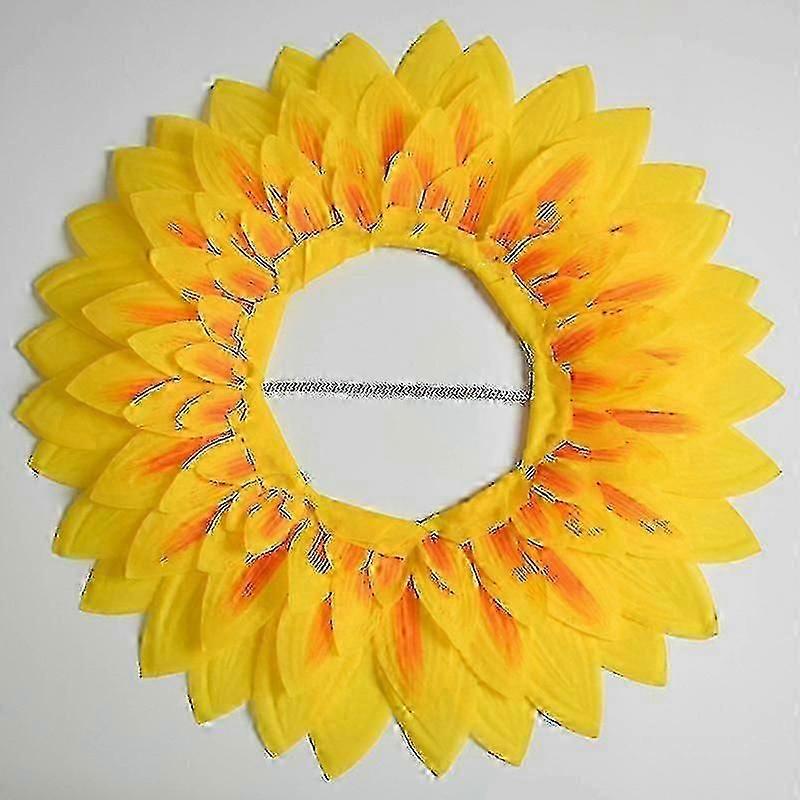 Sonnenblume Kopfbedeckung Spaß Performance Requisiten, Hüte, Partys, Ferienspiele