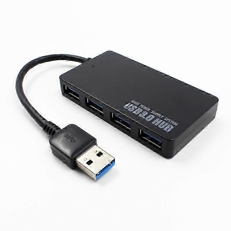 2025 High Speed usb3.0 HUB Splitter One Drag Four USB Hub with Power Connector 3.0 Hub