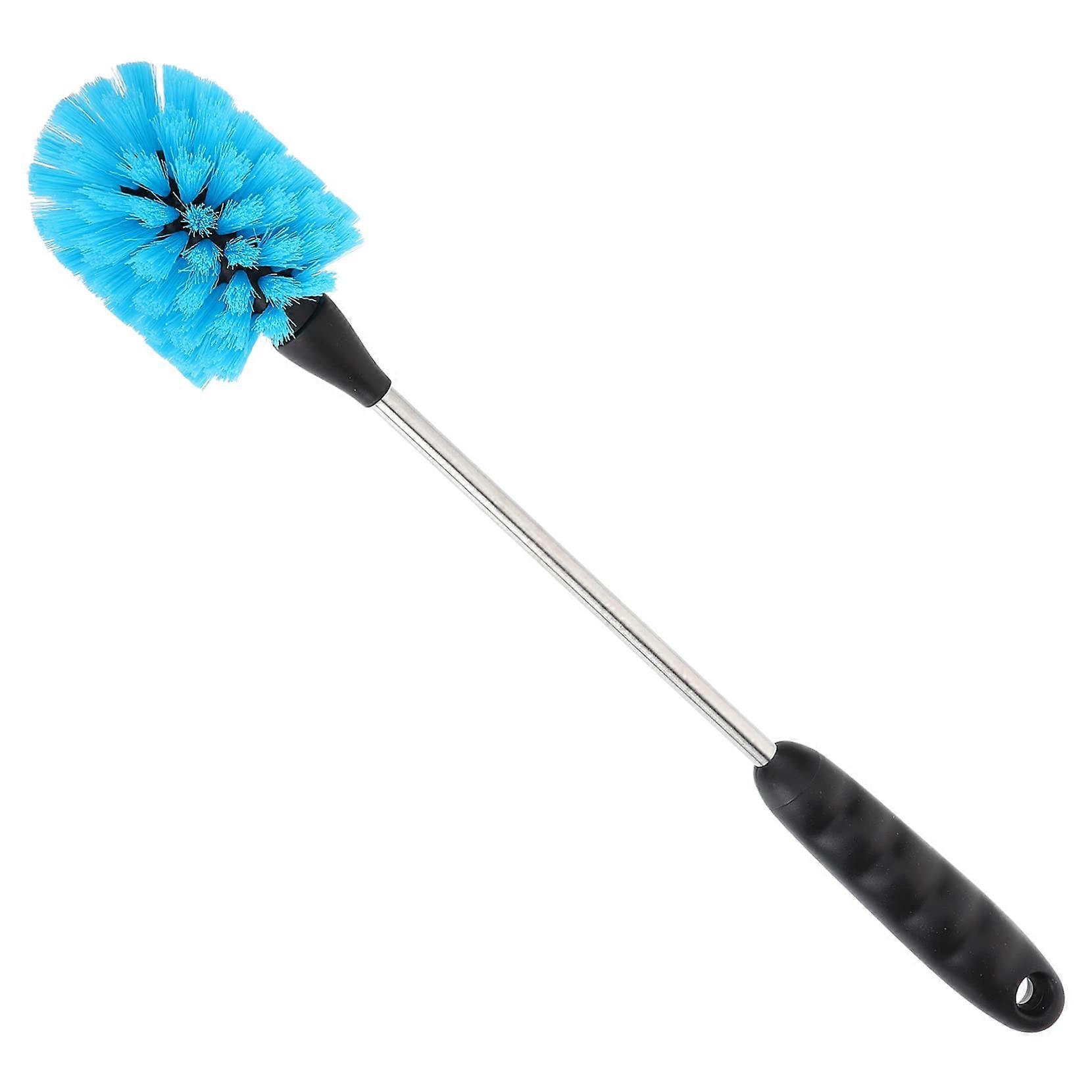 Long Handle Water Bottle Cleaner Brush for Travel Mugs and Milk Bottles, Fine Bristles for Stubborn Stain Removal