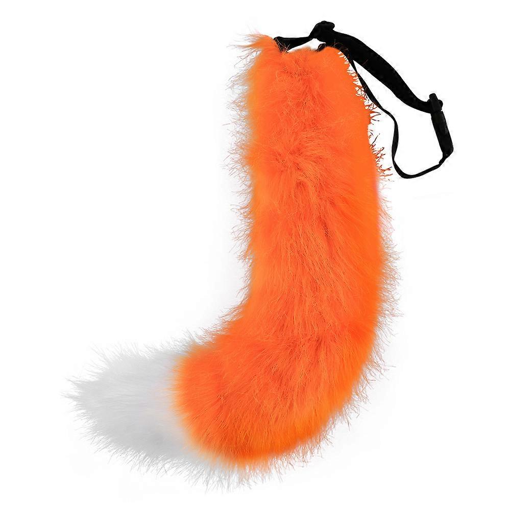 Halloween cos handmade simulation fox plush tail animal tail anime role play party props accessories