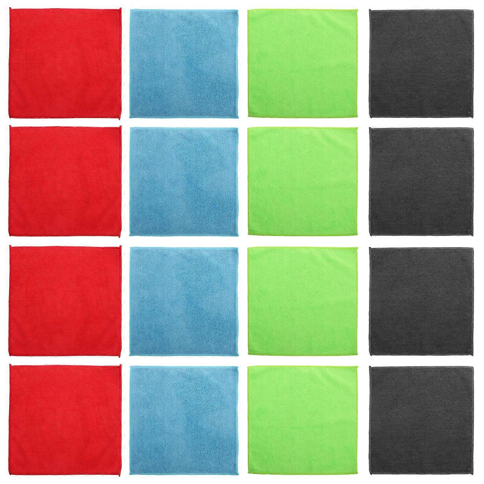 Microfiber Cleaning Cloths for House Cleaning 24Pcs Multi-Use Soft Towels