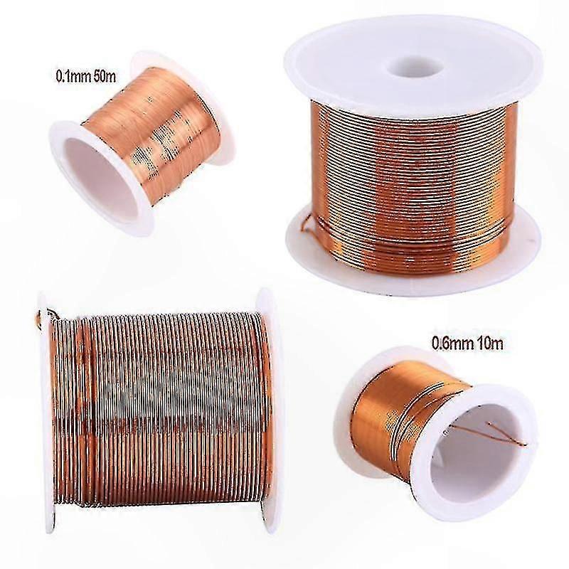 Enameled Copper Winding Wire - 0.1mm to 0.9mm Magnet Cable for Coils
