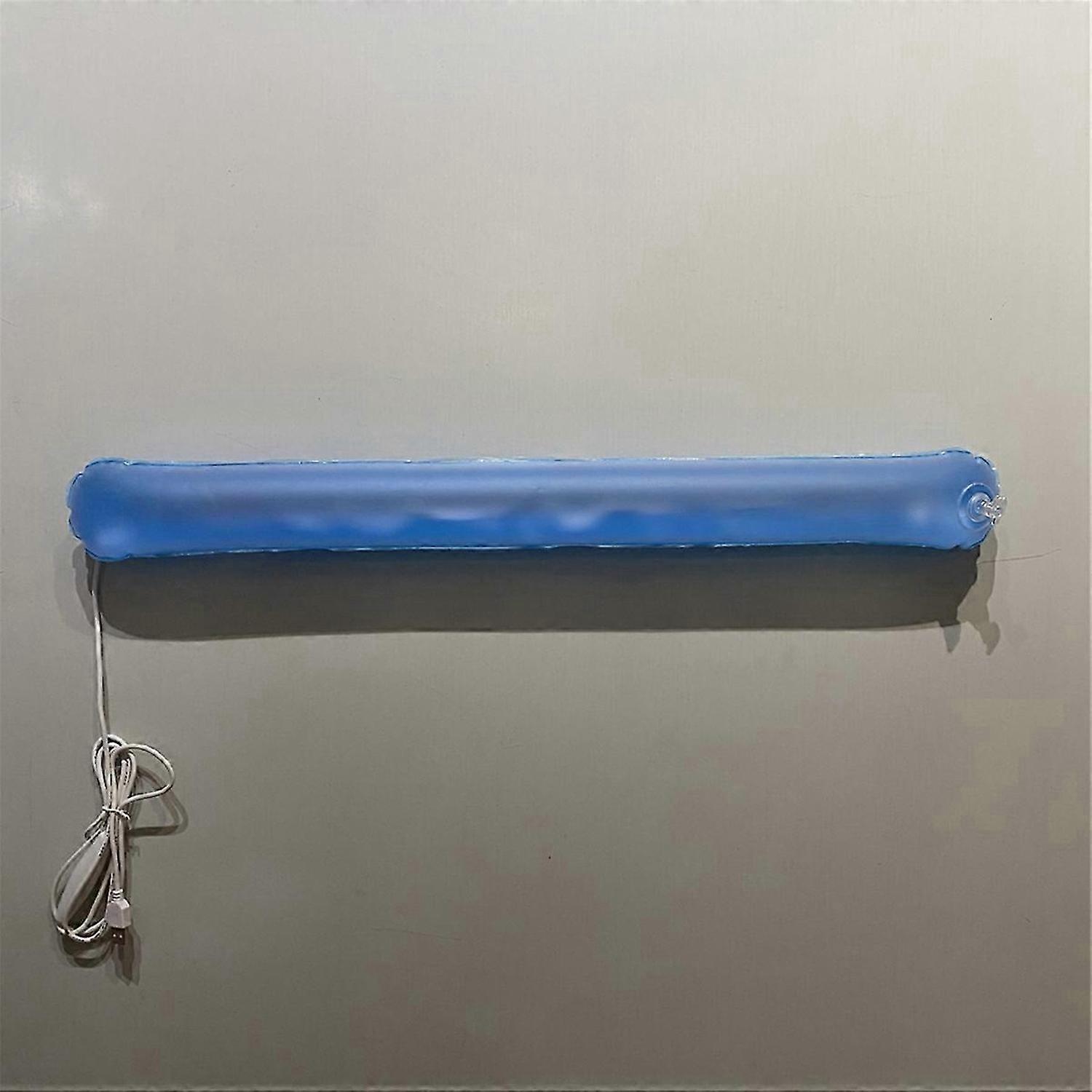 LED camping lamp inflatable tube, with USB used XL light blue