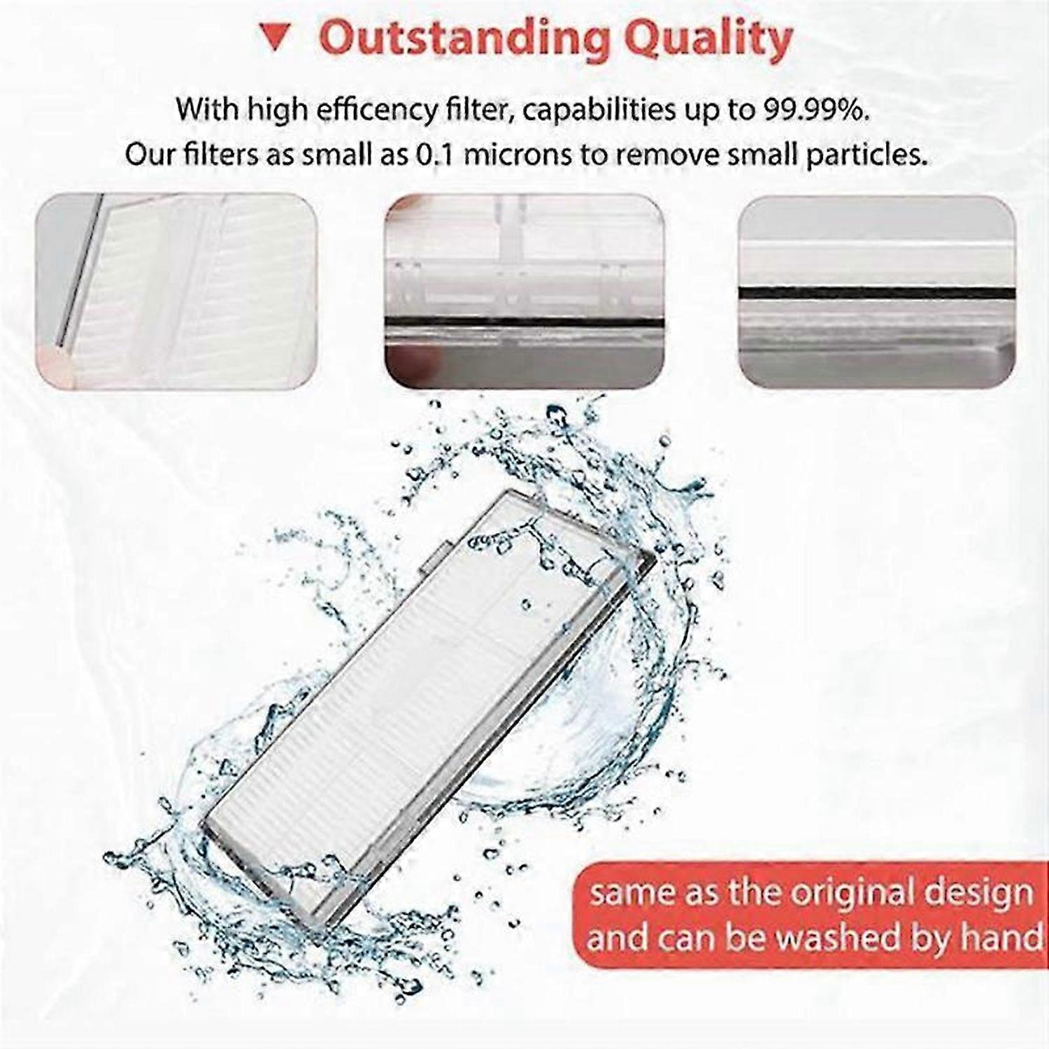 Dust Box for S8 Pro Ultra /S8/S8+T7S/G10S Robot Vacuum Cleaner Replacement Parts Trash Box with Filt