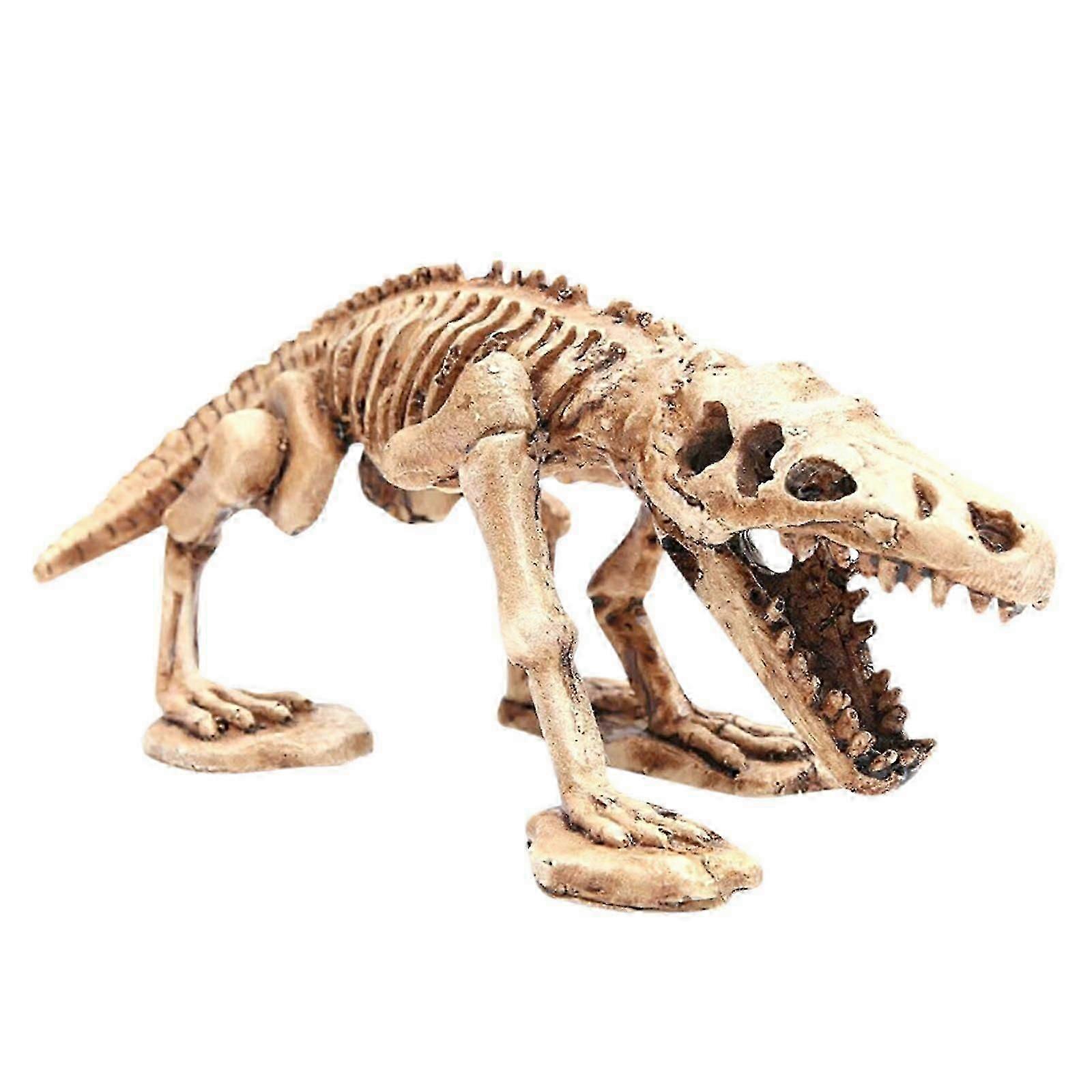 Holiday Ornaments Aquarium Decoration Of Dinosaur Skeleton Aquarium Resin Decorations Fish Tank Ornament, Resin Skull Decoration Of The Dinosaur Skele