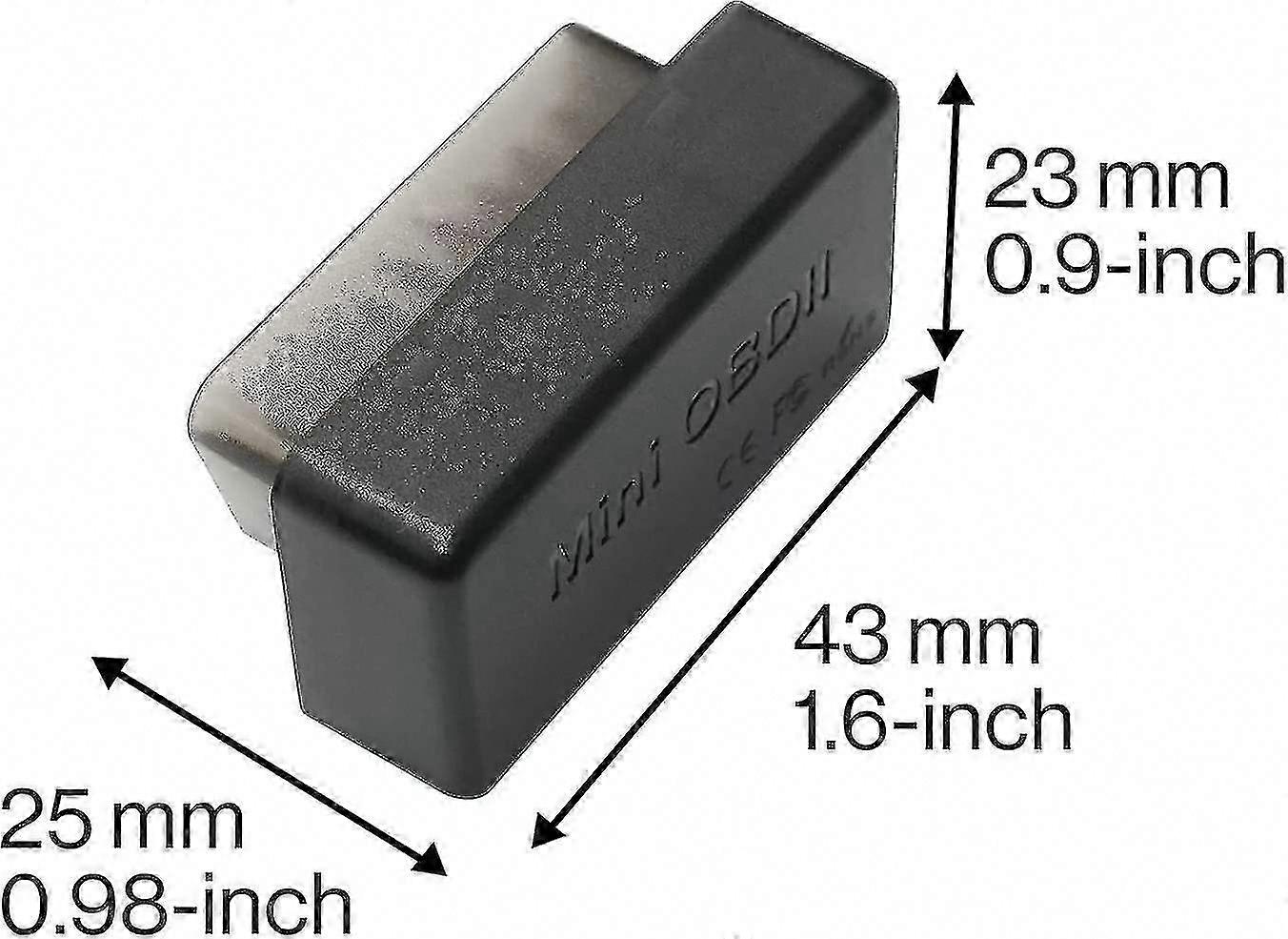 Ac-4450 Bluetooth OBD2 Scanner for A6 & S8 Android Car Stereo - Torque App Compatible Diagnostic Tool
