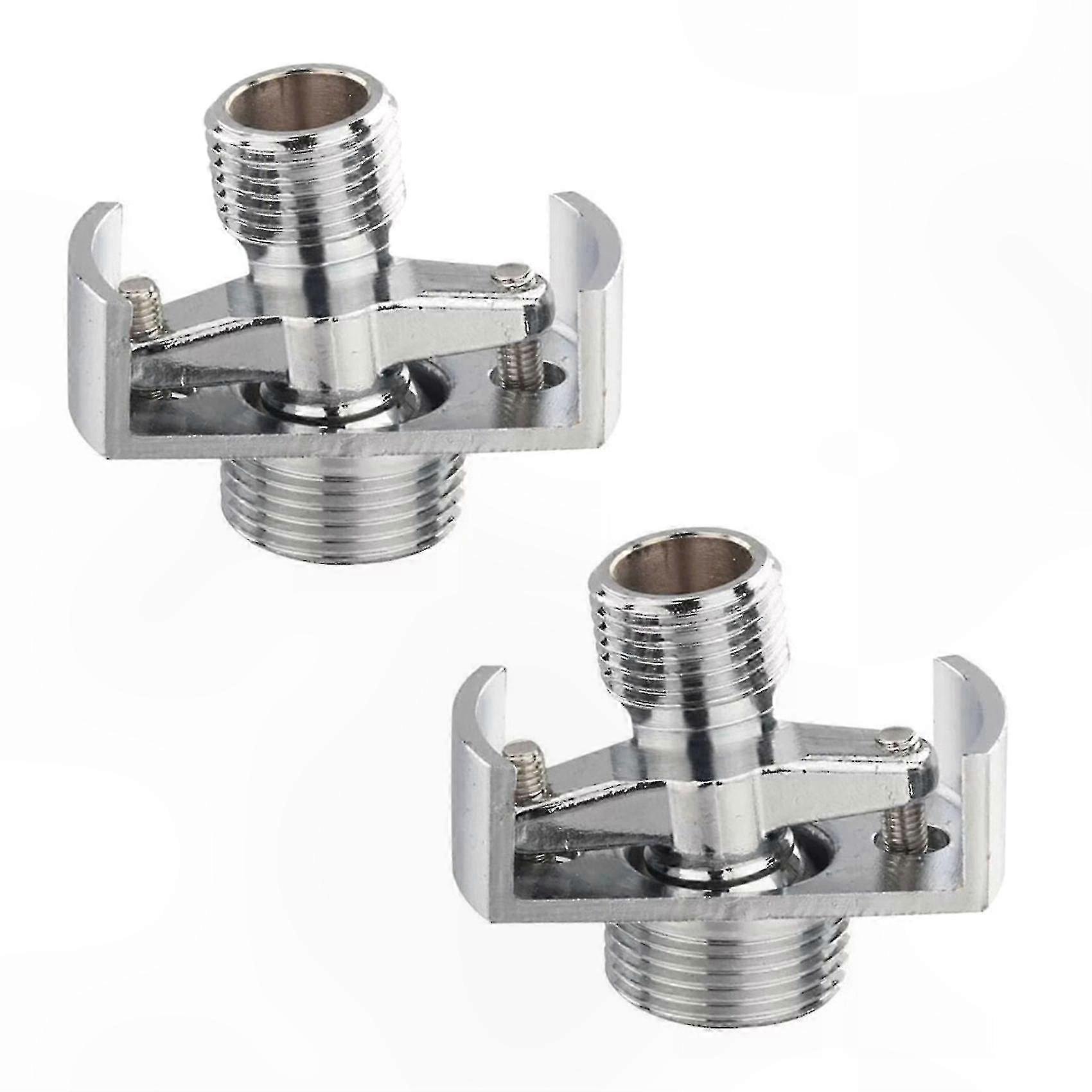 Angled Copper Intake Pipe Adapter for Shower Head Installation with Curved Foot Compatibility