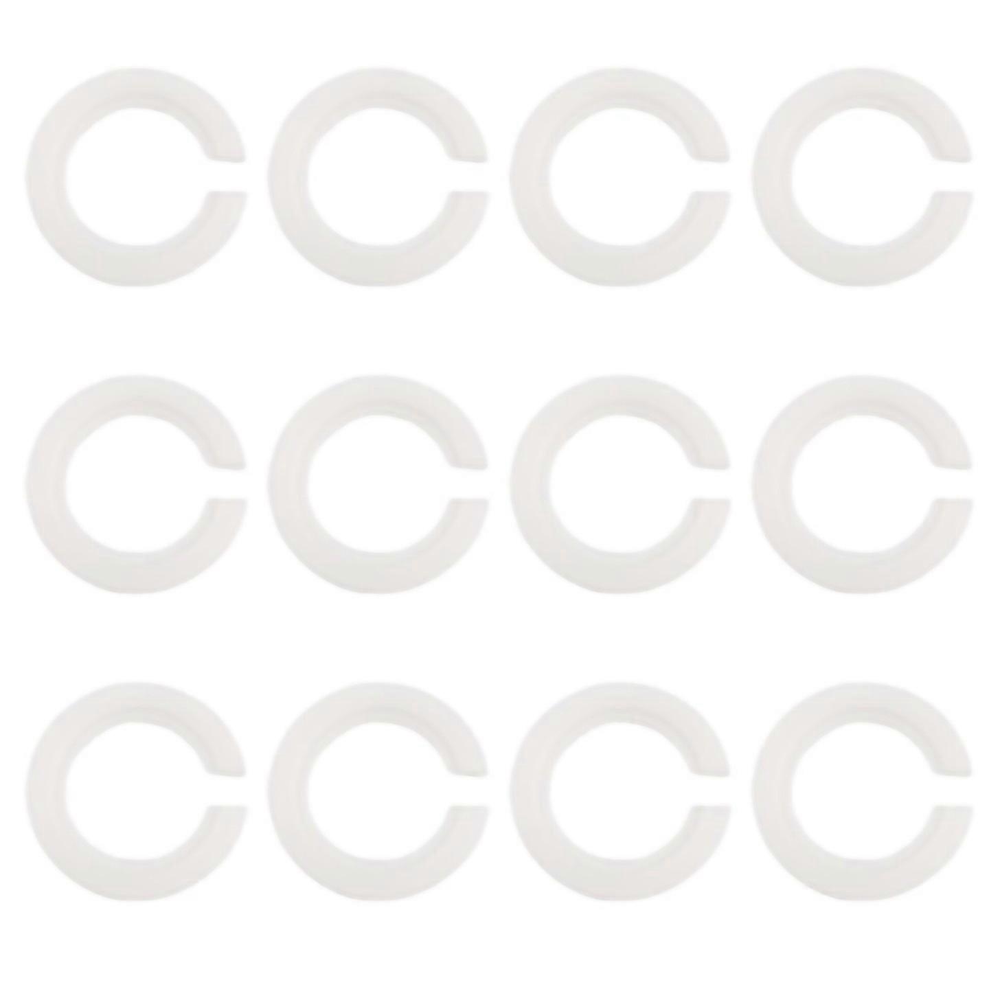 For 12pcs Lamp Shadee27 To E14 Hole Converterlampshade Ring Reducer For Fitting Screw Lamp Shades