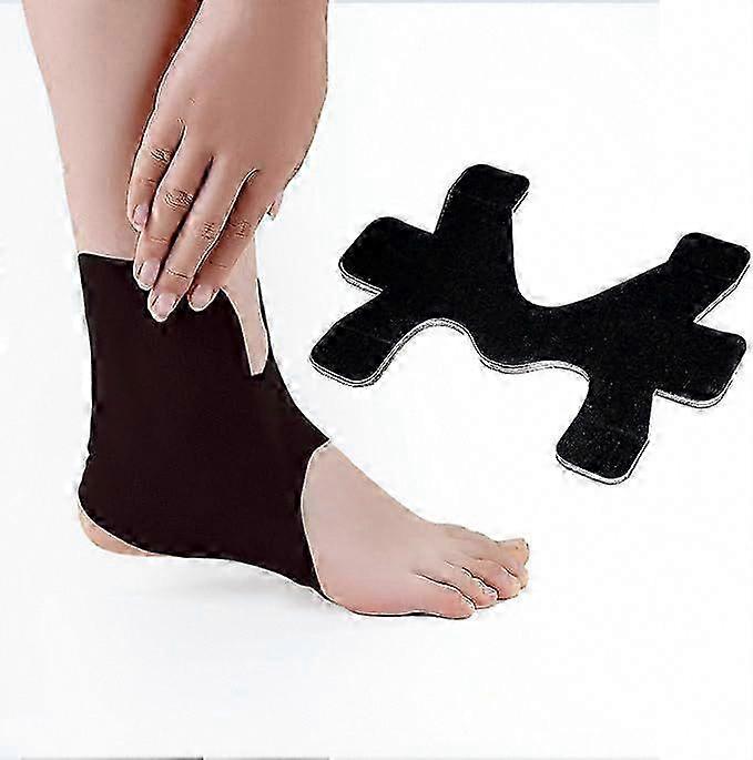 10 Stück vorgeschnittenes Kinesiologie-Tape zur Knöchelstütze, wasserdichtes, elastisches Physio-Tape zur Linderung von Knöchelschmerzen