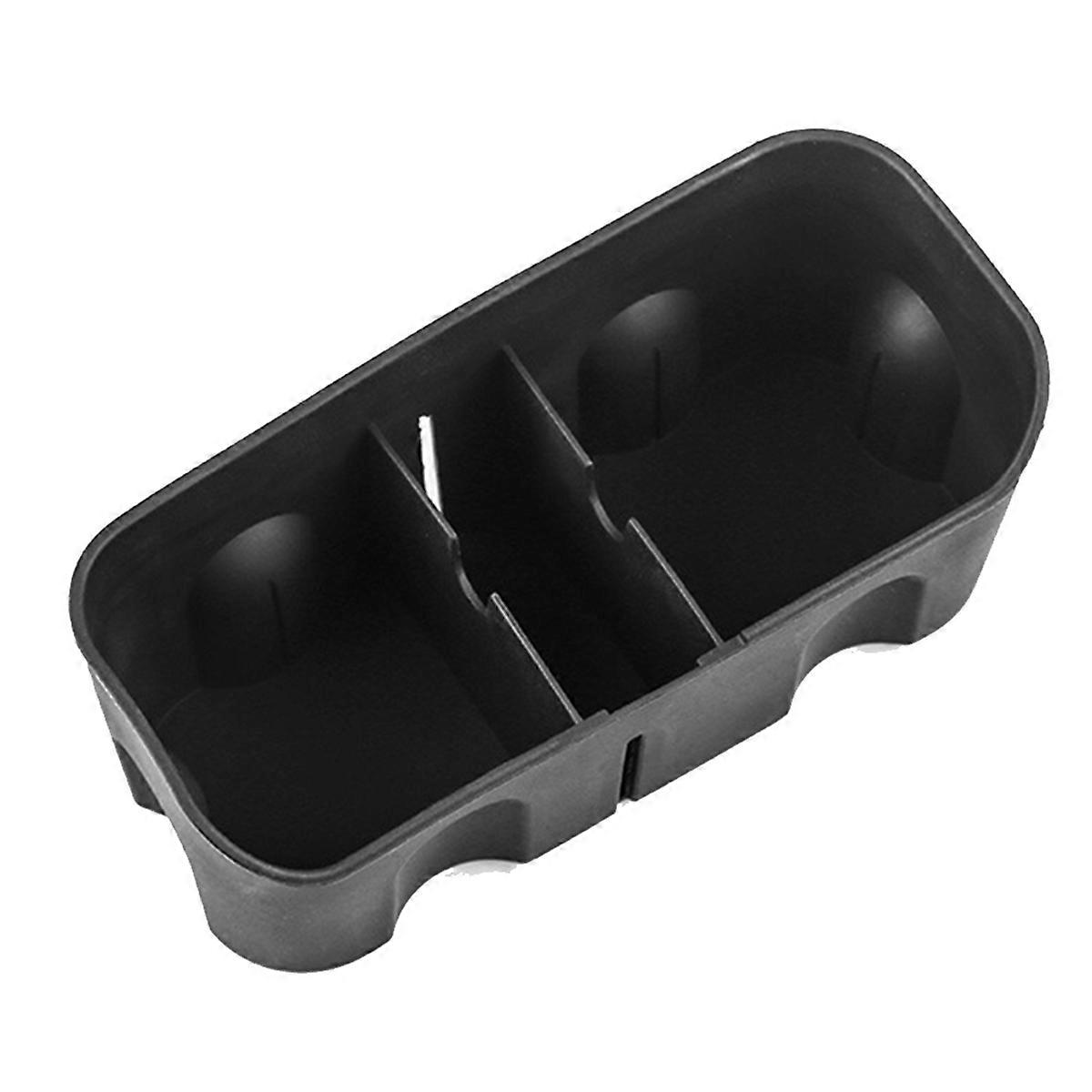 Center Console Silicone Water Cup Holder Storage Box for RHD