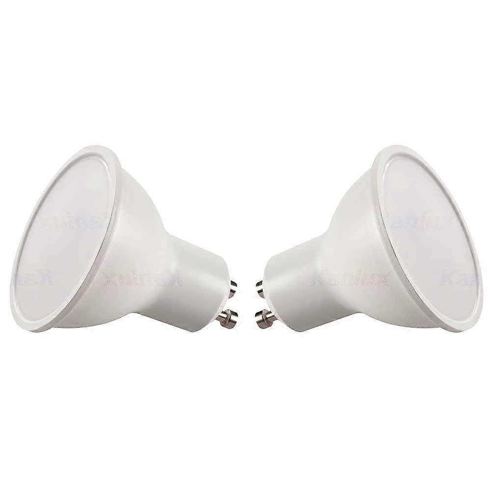 GU10 LED Bulbs 2 Pack 1.2W Each, PAR16 Equivalent, NonDimmable Warm White 3000K Energy Saving Spotlight
