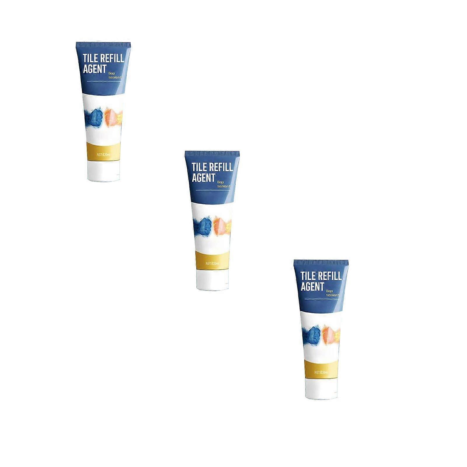 Tile Grout Refill Agent Ceramic Tile Grouting Repair Agent Wall 3PCS