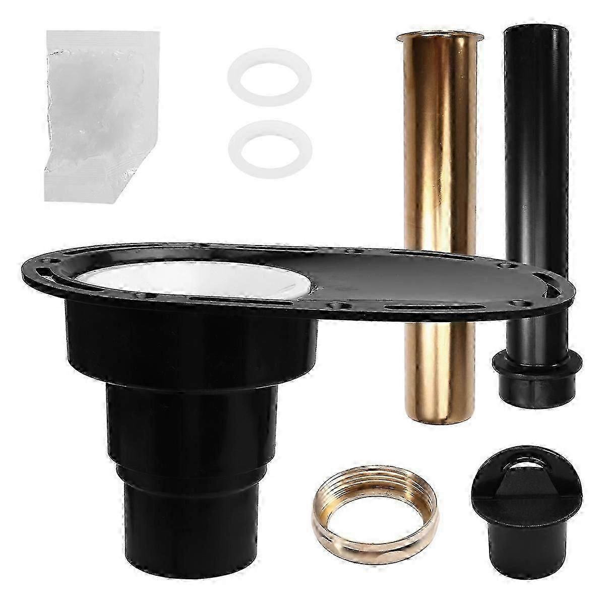 Easy Installs Freestanding Tub Drain Rough in Set with Brass Tailpiece Quick Install Freestanding Tub Drain Set compatible with Home