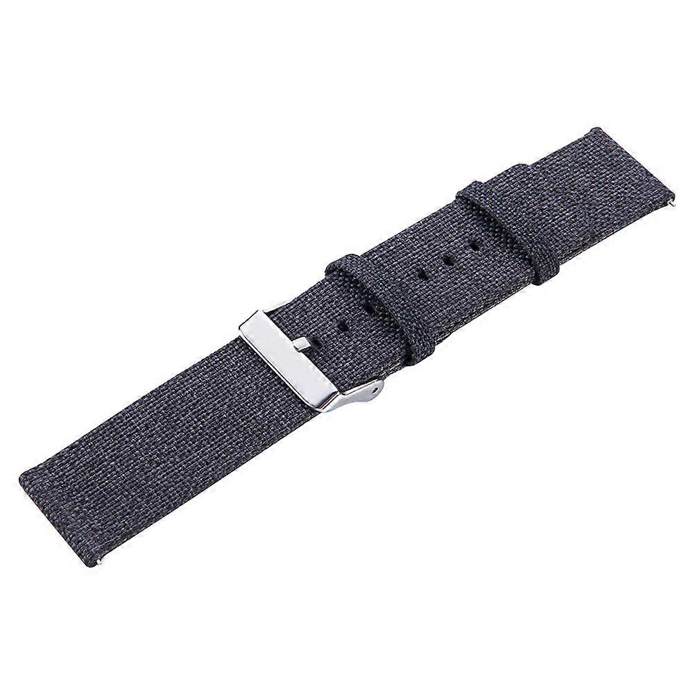 Canvas Watch Strap Adjustable Size Secure Fit Any Occasion 11.5x2.2cm 1Set