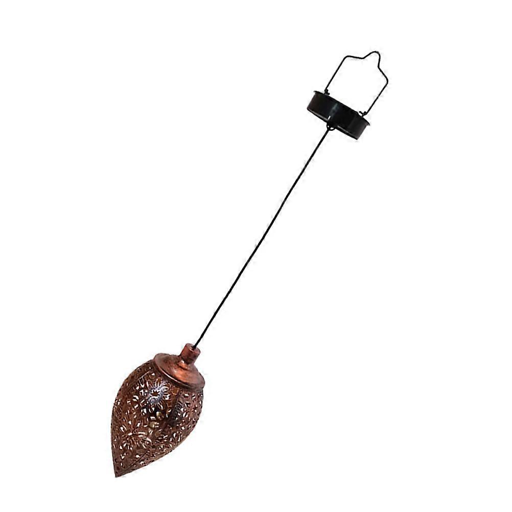 Solar Lantern Hanging Solar Garden Light for Decor with Butterfly Projection