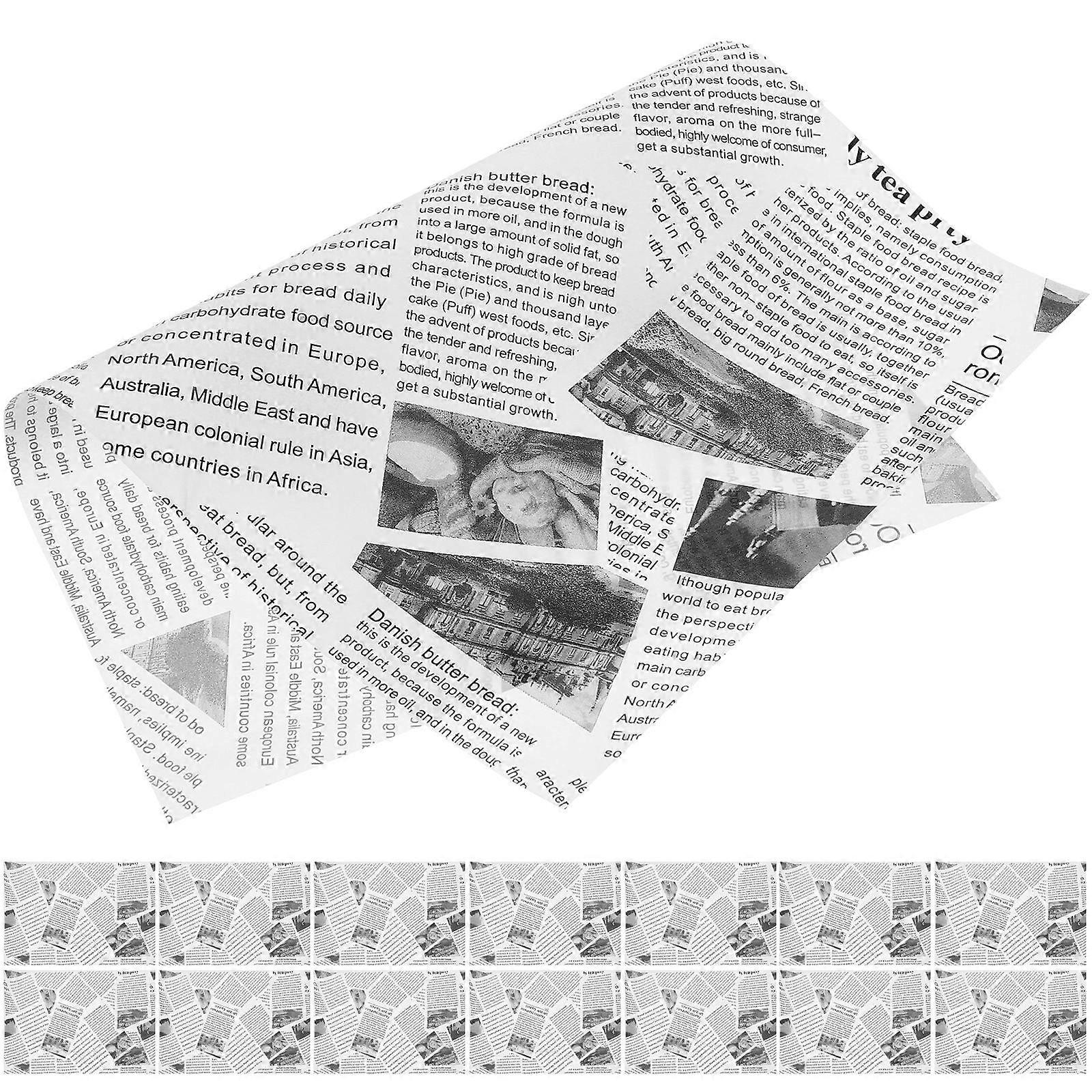 Parchment Paper Baking Liner Non-Stick Oven Cooking Sheets 360 Sheets For Home Bakers Grey Grease-Proof Food Serving