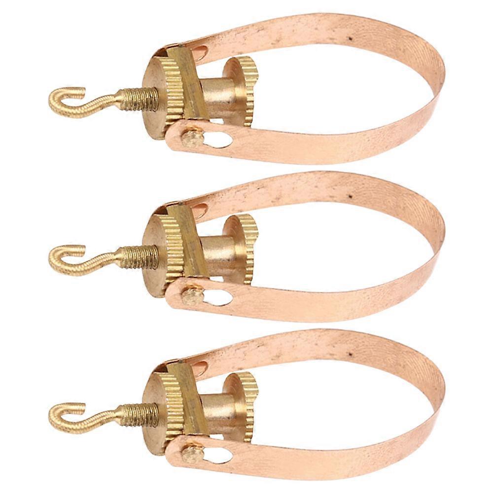 Erhu String Adjusters Metal Fine Tuners for Accurate Tuning 12Pcs Set