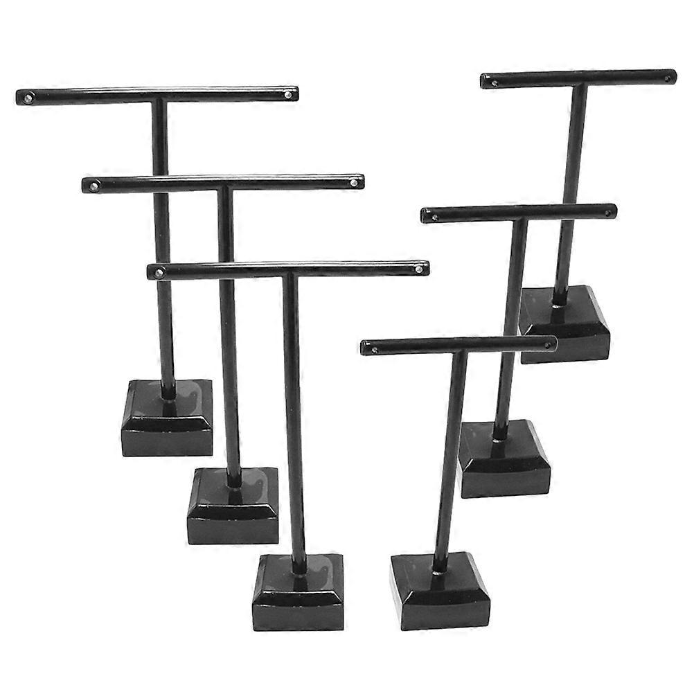 Acrylic Earring Display Stand T Shape Jewelry Stand for 30Pcs