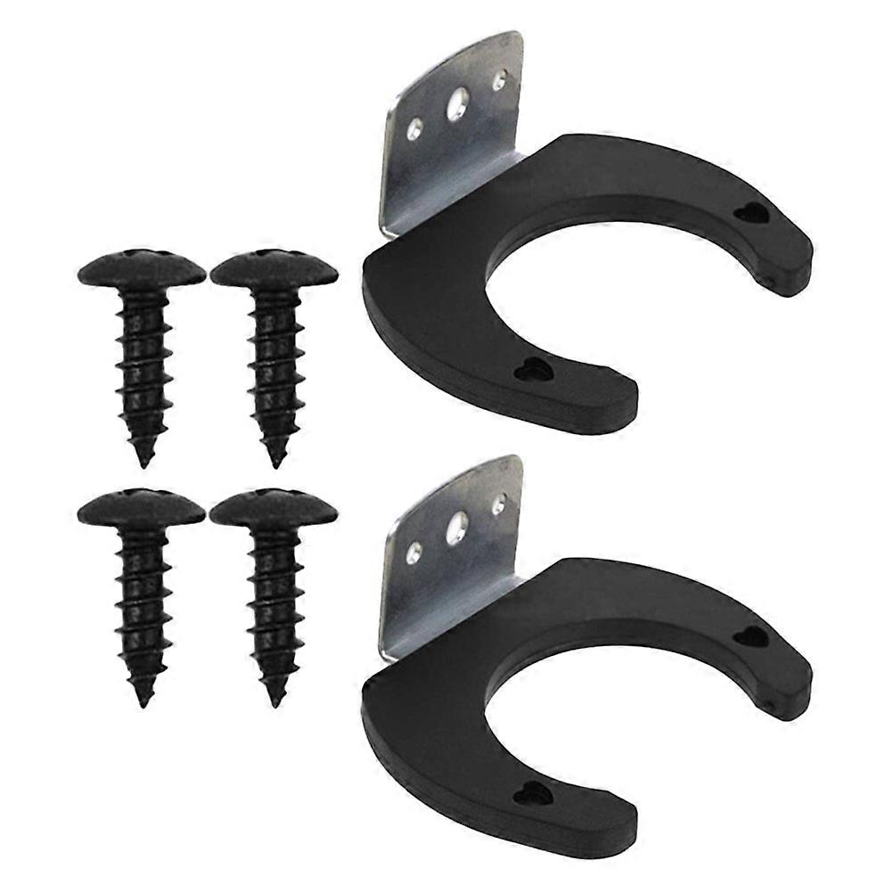 Microphone Hanging Racks for Storage with 4Pcs Wall-Mounted Mic Stands