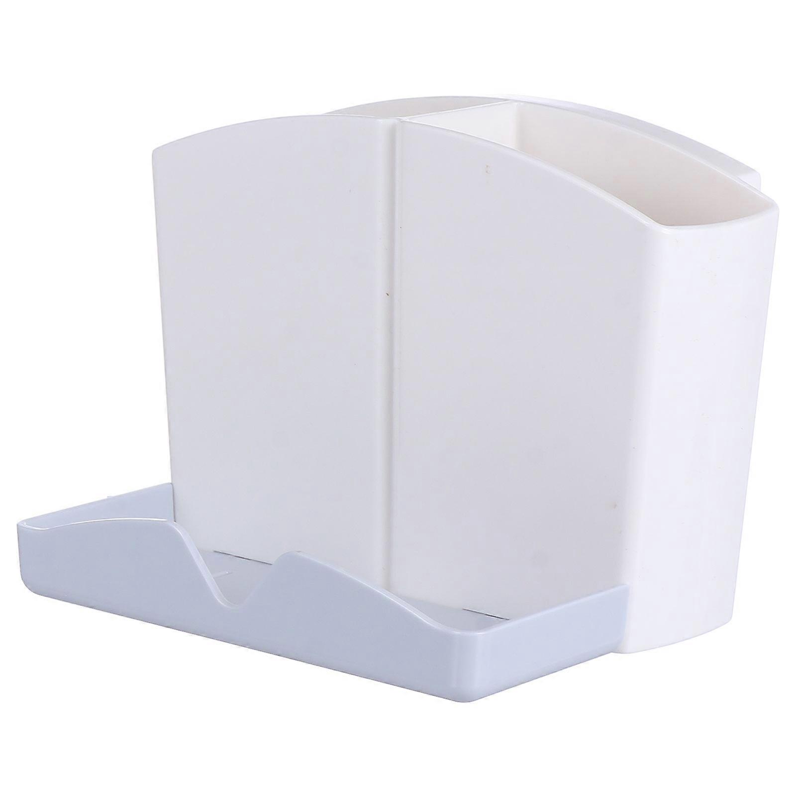 Punch Free Comb Box Bathroom Storage Rack for Home Use Wall Mounted 1Pcs