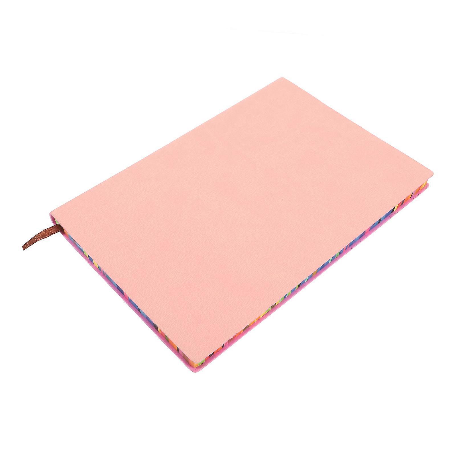 4Pcs Pink Practical Notebook for Students Daily Writing Use