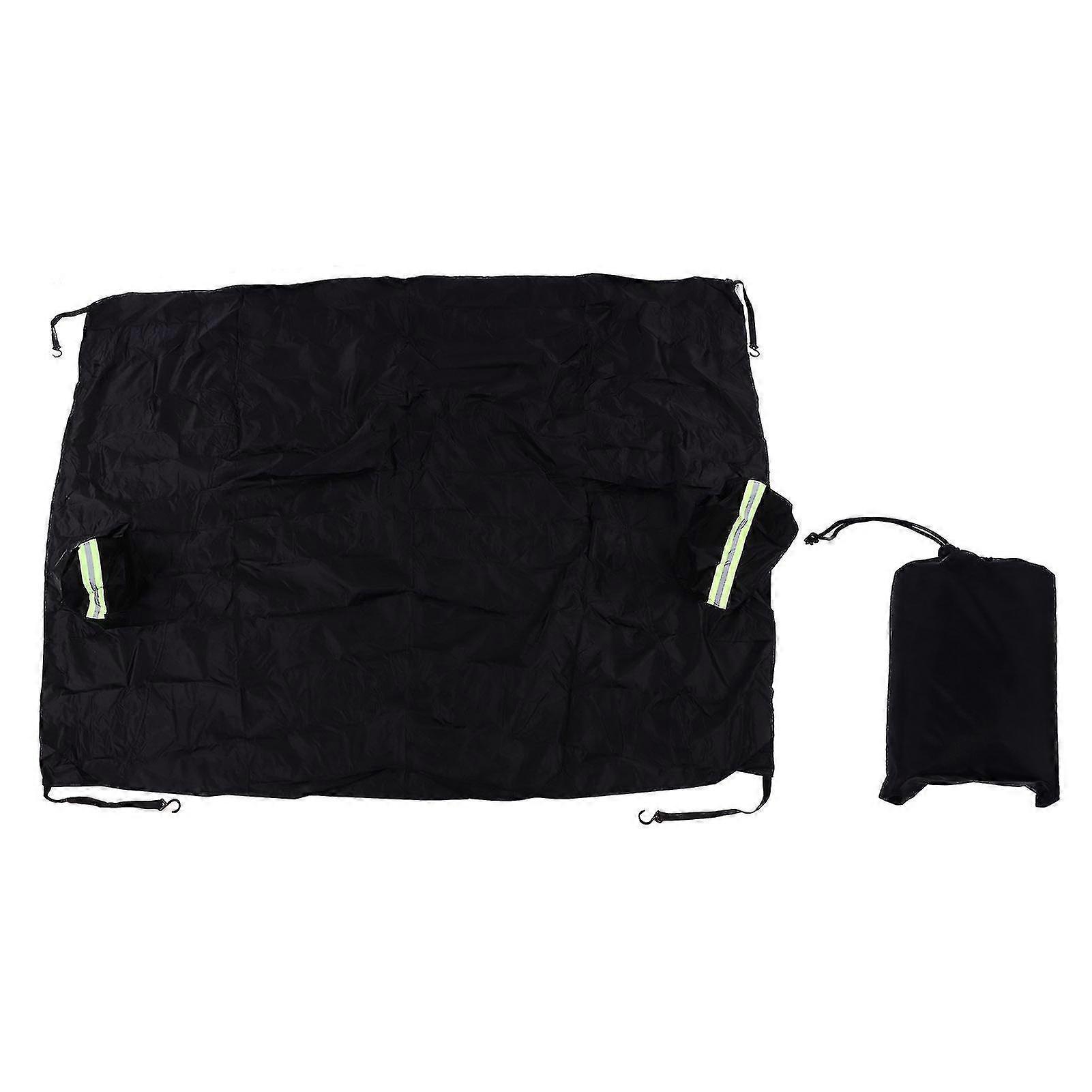 Windshield Cover Waterproof Snowproof Large Coverage Area Universal Windshield Protector with Reflective Strips 2025