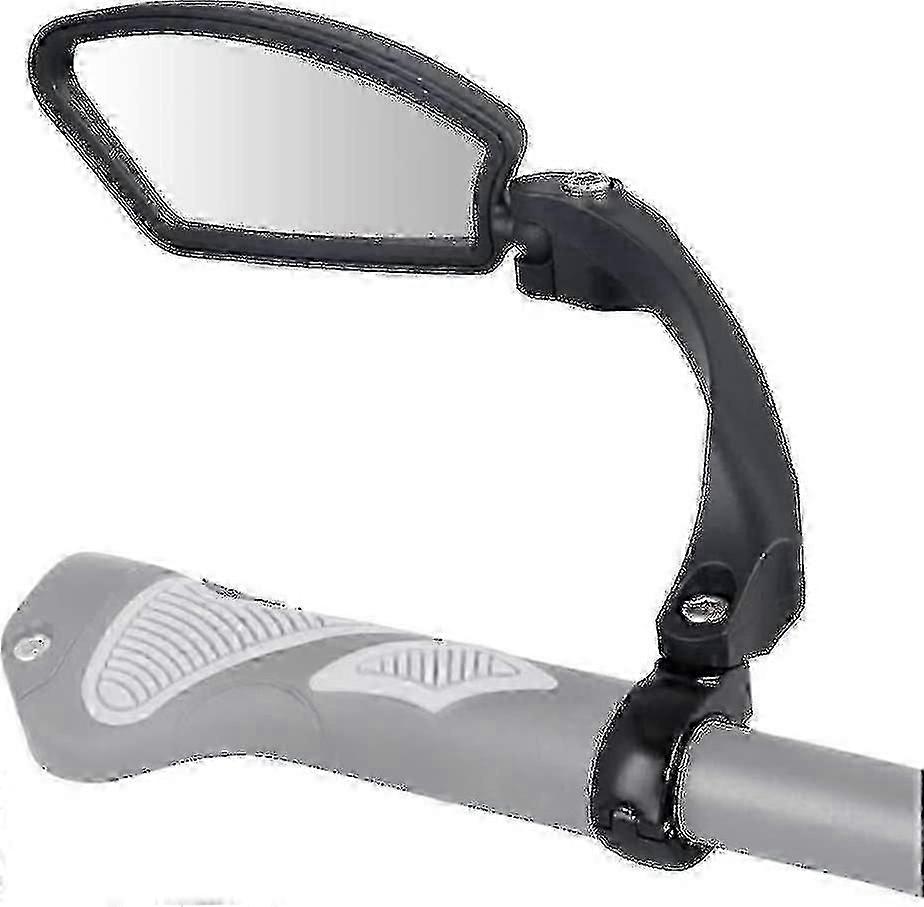Left Bicycle Mirror Bicycle Rear View Mirror with 360 Adjustable HD Rear View Mirror for Handlebars Shockproof Safe Cycling Mirror