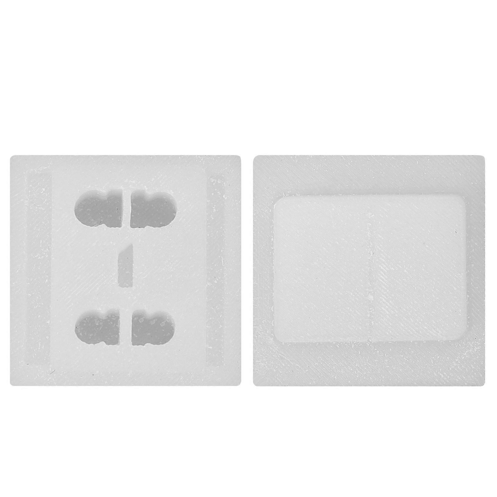 Miniature Switches and Sockets Socket Model for Doll House 2Pcs