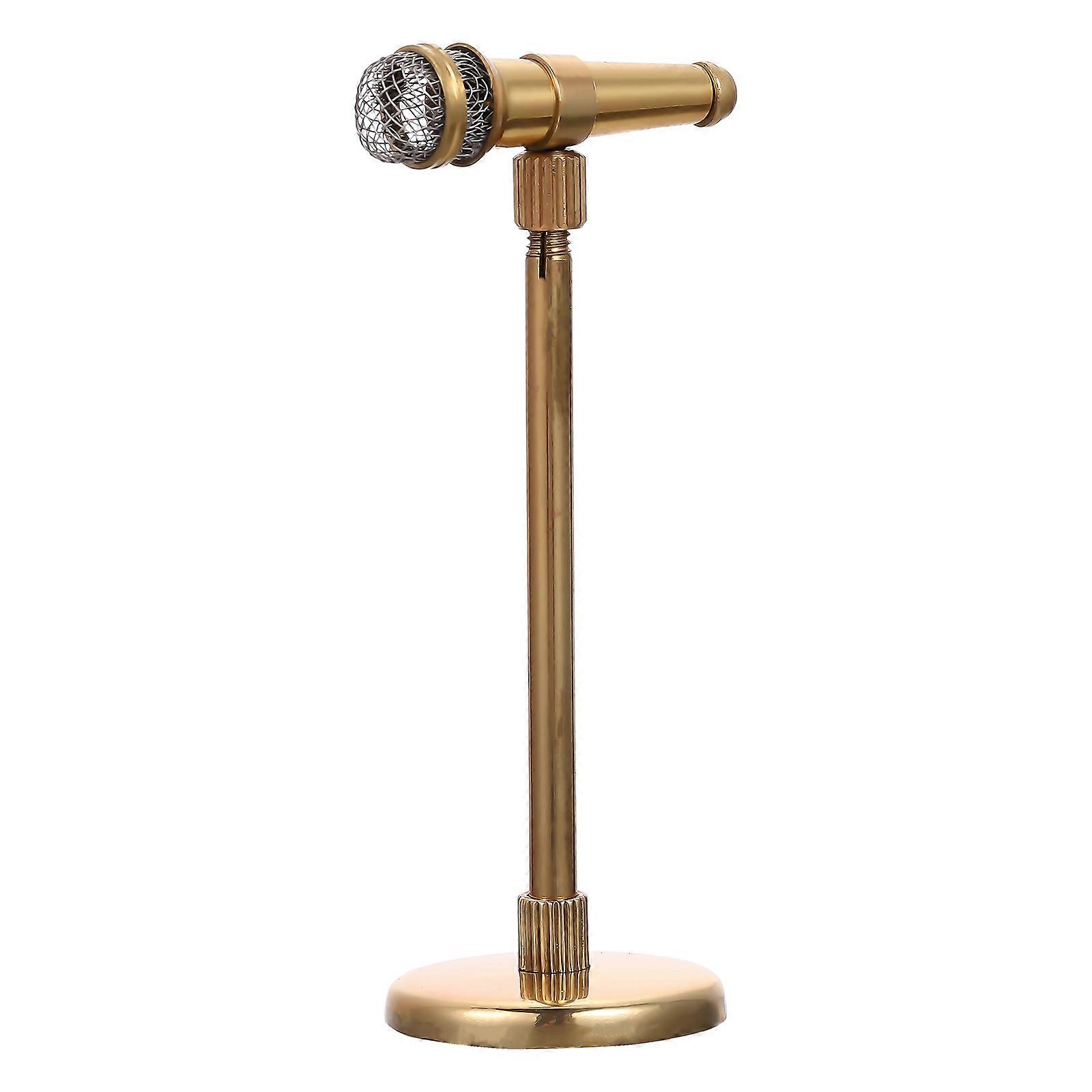 Tiny Microphone Model Decorative Microphone for Miniature 3Pcs